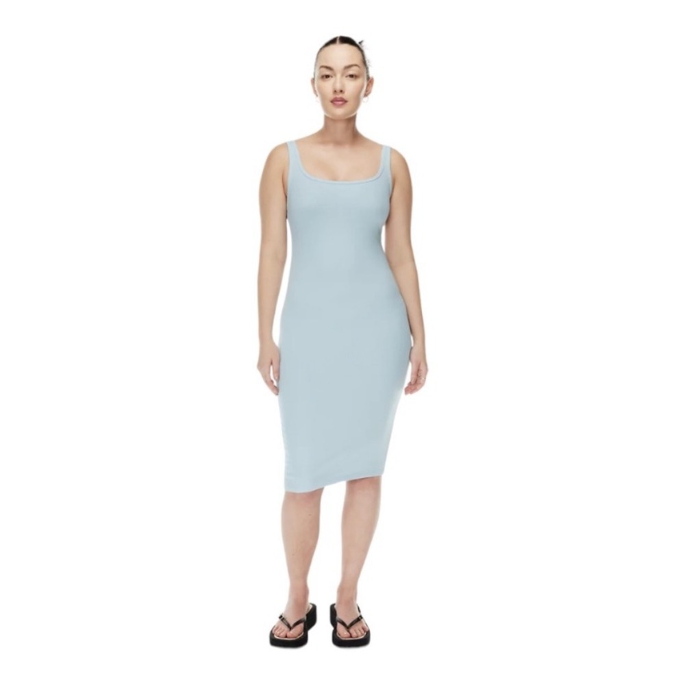 Wilfred Free Ribbed Midi Dress